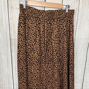 BlueTime Leopard Print Maxi Skirt – Flowy, Chic & Statement Style